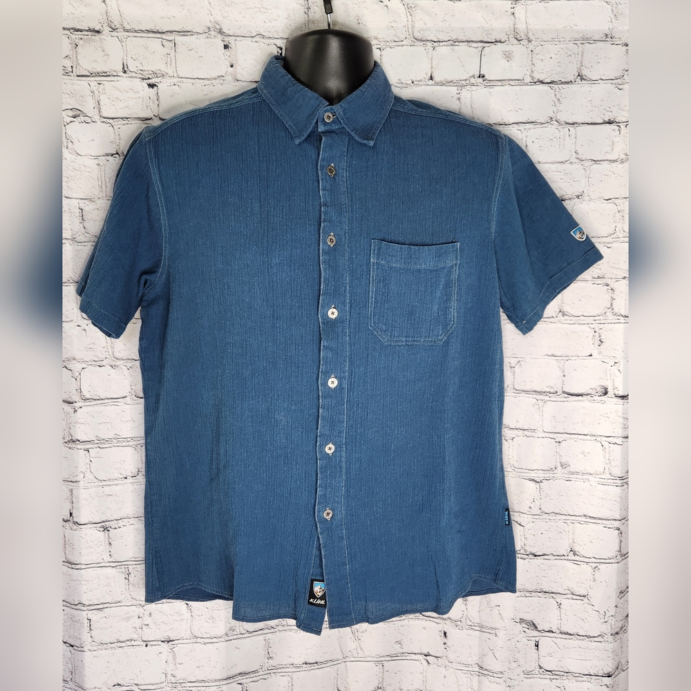 Kuhl Men's 100%‎ Organic Cotton Short Sleeve Shirt Size Large